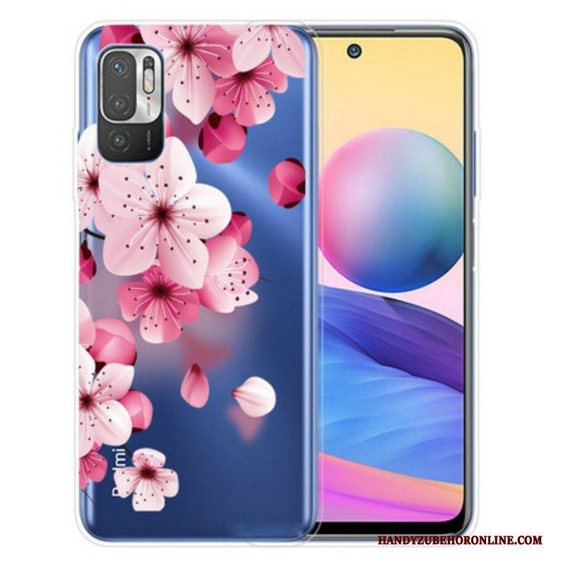 Handyhülle Für Poco M3 Pro 5G Kleine Rosa Blumen