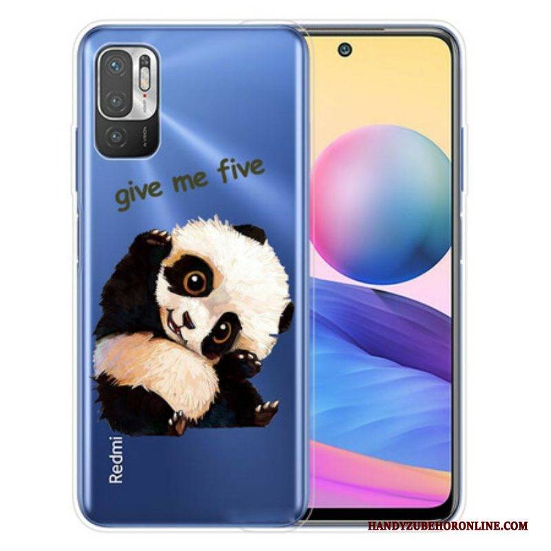 Handyhülle Für Poco M3 Pro 5G Panda. Gib Mir Fünf