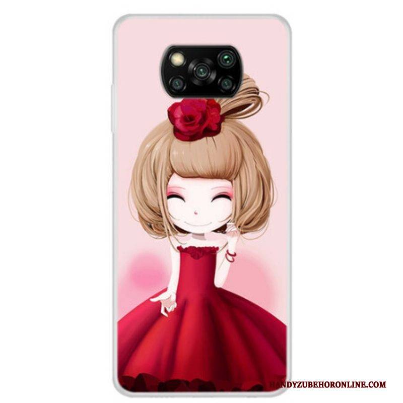 Handyhülle Für Poco X3 / X3 Pro / X3 NFC Manga-lady