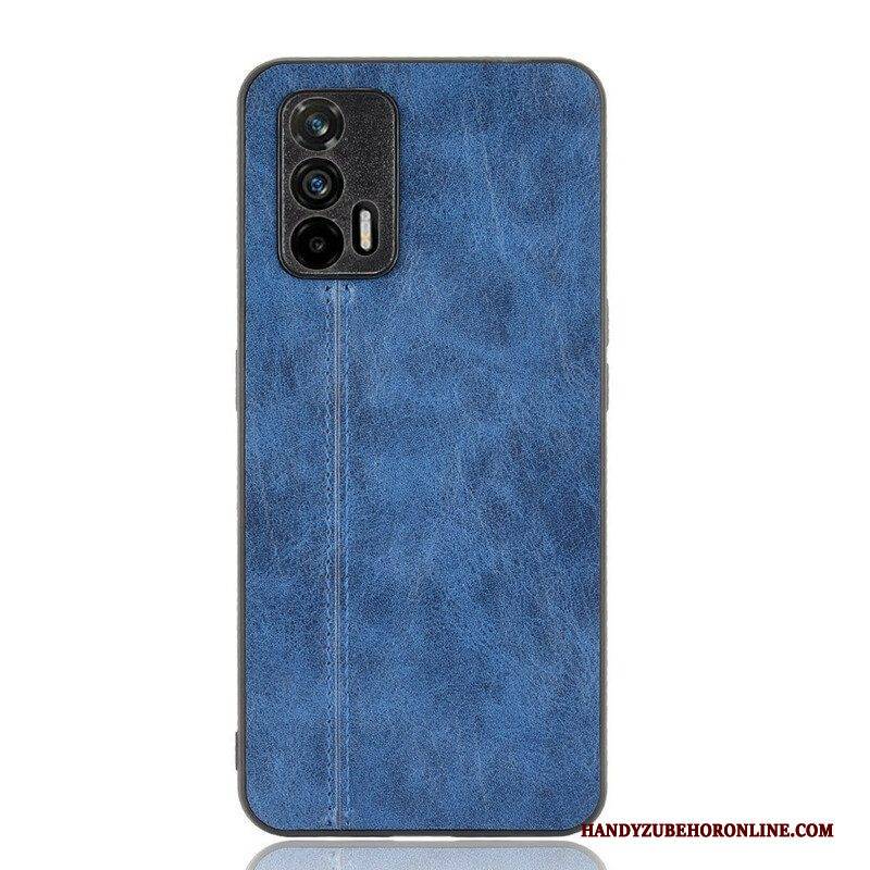 Handyhülle Für Realme GT 5G Stil: Ledernähte