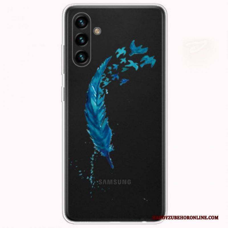 Handyhülle Für Samsung Galaxy A13 5G / A04s Schöne Feder