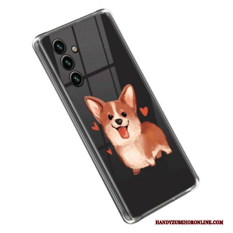 Handyhülle Für Samsung Galaxy A14 / A14 5G Transparenter Hund