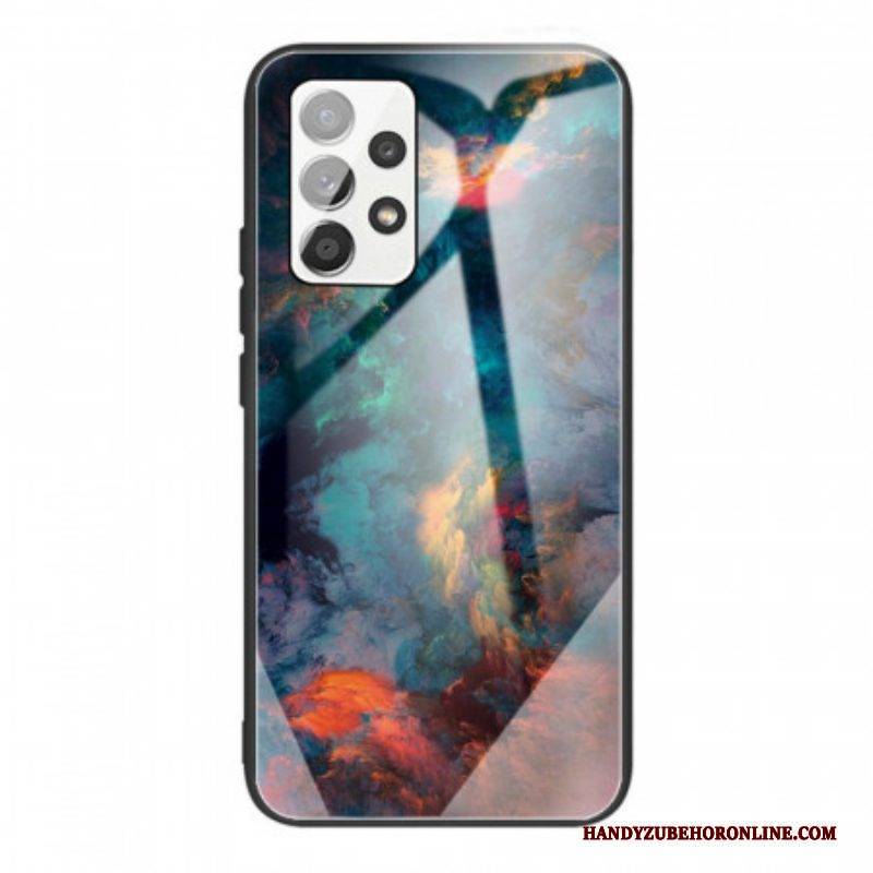 Handyhülle Für Samsung Galaxy A53 5G Himmelgehärtetes Glas