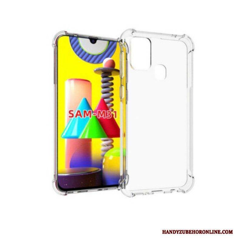 Handyhülle Für Samsung Galaxy M31 Nahtlos Verstärkte Ecken