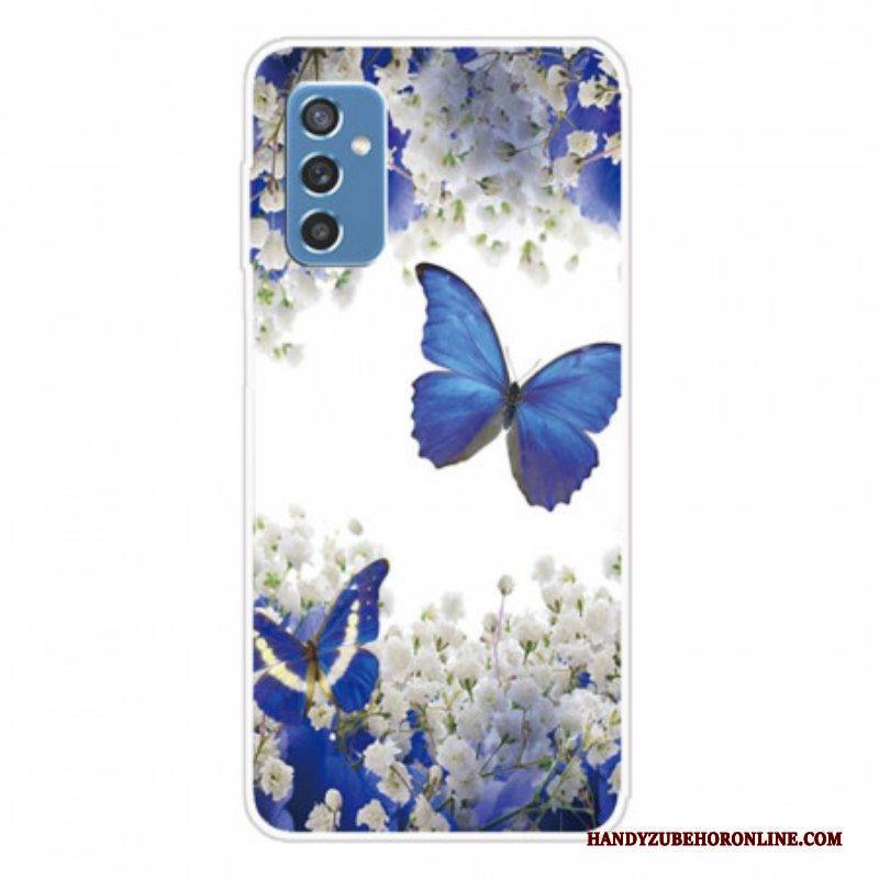 Handyhülle Für Samsung Galaxy M52 5G Mystischer Schmetterling