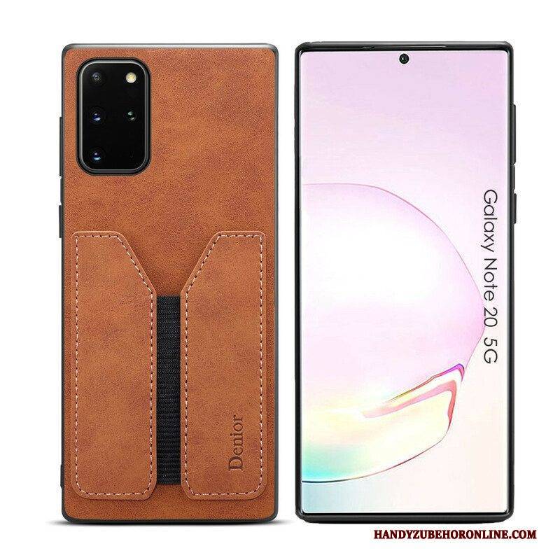 Handyhülle Für Samsung Galaxy Note 20 Elastischer Kartenhalter Von Denior