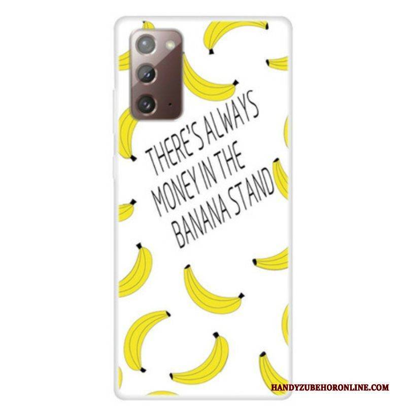 Handyhülle Für Samsung Galaxy Note 20 Transparentes Bananengeld