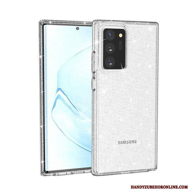Handyhülle Für Samsung Galaxy Note 20 Ultra Glitzerpulver