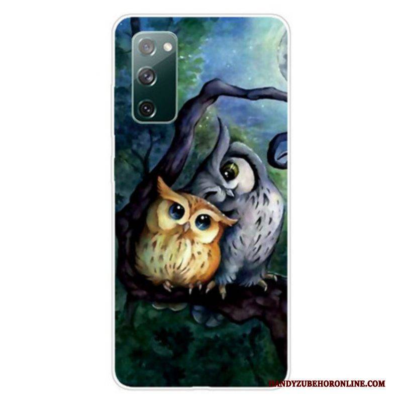 Handyhülle Für Samsung Galaxy S20 FE Eulen Malen