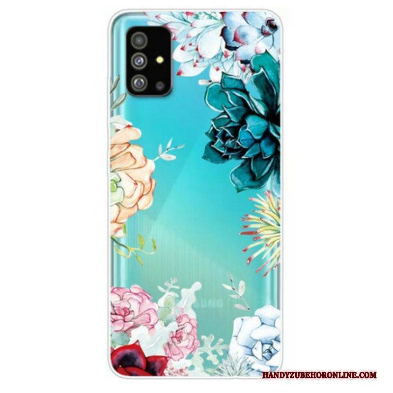 Handyhülle Für Samsung Galaxy S20 Plus / S20 Plus 5G Aquarellblumen