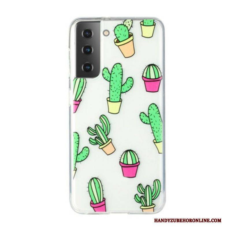 Handyhülle Für Samsung Galaxy S21 5G Mini-kakteen