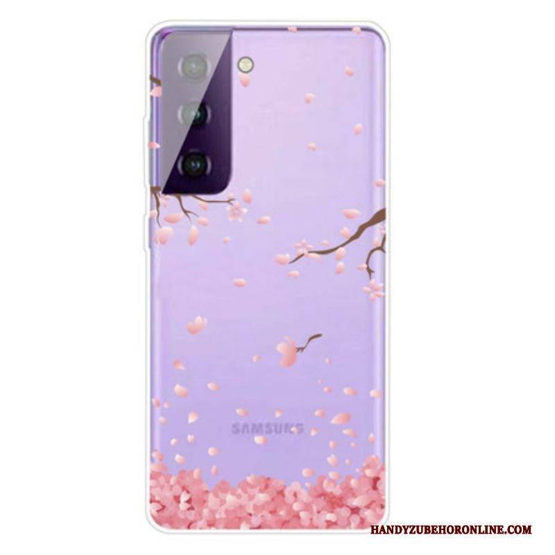 Handyhülle Für Samsung Galaxy S21 FE Blühende Zweige