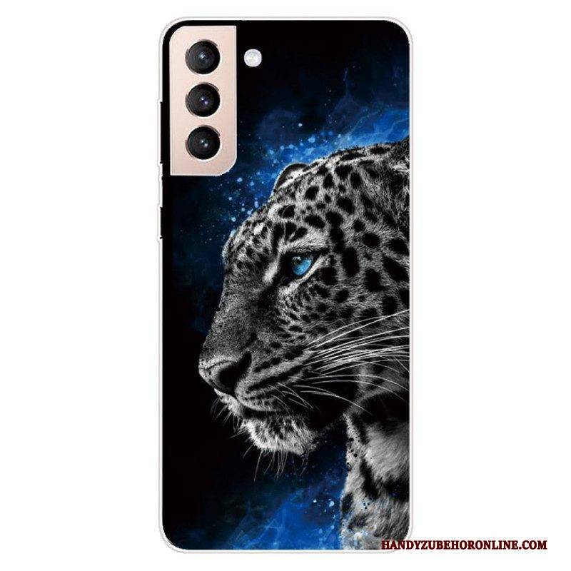 Handyhülle Für Samsung Galaxy S22 5G Tigergesicht