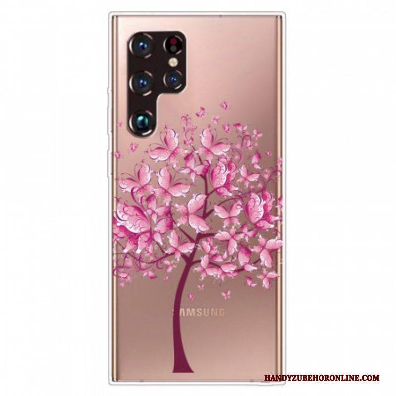 Handyhülle Für Samsung Galaxy S22 Ultra 5G Spitzenbaum