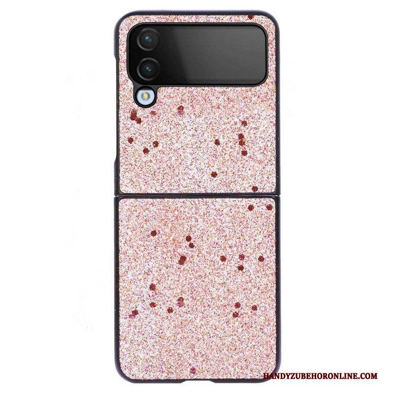 Handyhülle Für Samsung Galaxy Z Flip 4 Flip Case Glitzernde Haut