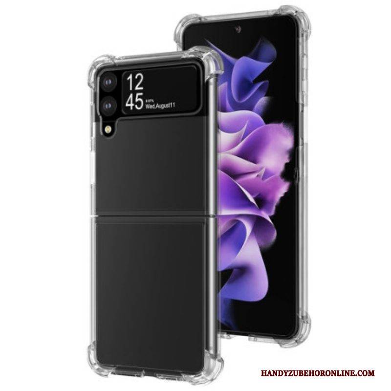 Handyhülle Für Samsung Galaxy Z Flip 4 Flip Case Nahtlos Verstärkte Ecken