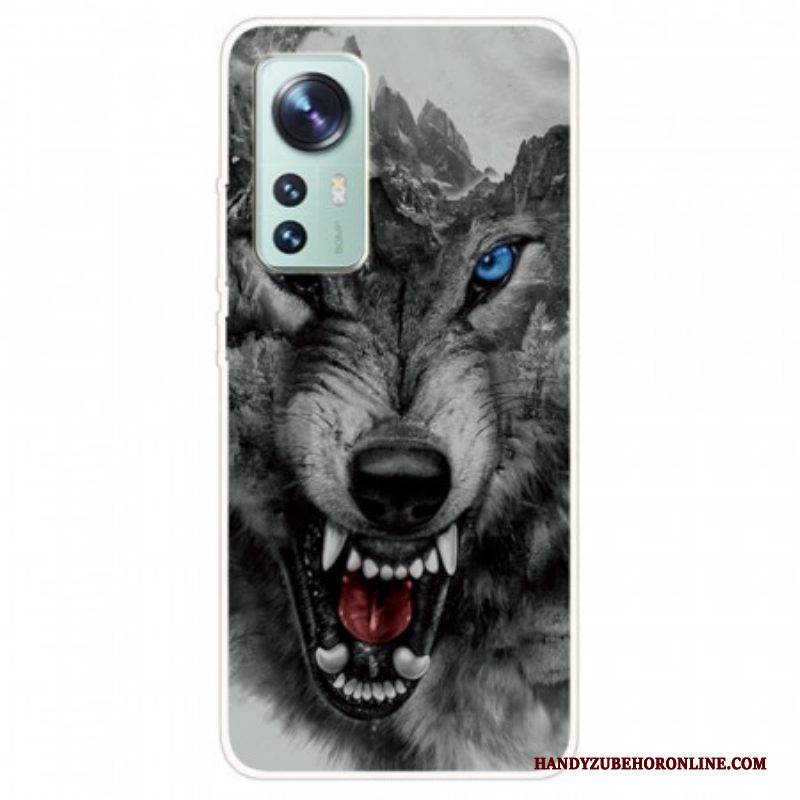 Handyhülle Für Xiaomi 12 Pro Silikonwolf