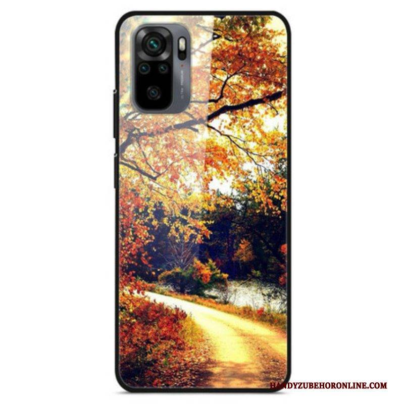 Handyhülle Für Xiaomi Redmi Note 10 / 10S Waldgehärtetes Glas