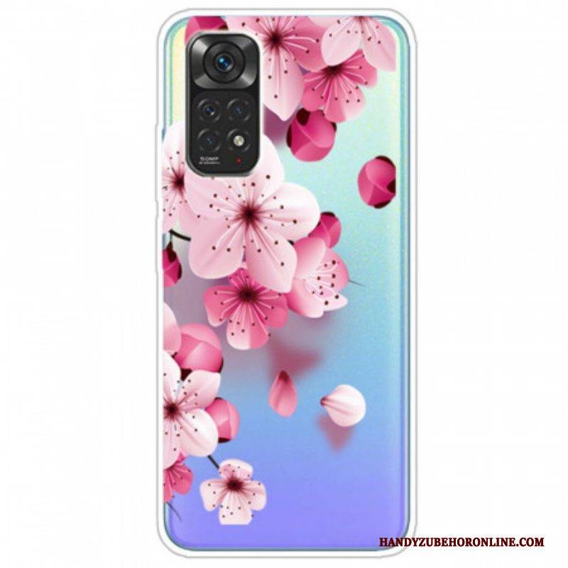 Handyhülle Für Xiaomi Redmi Note 11 / 11S Kleine Rosa Blumen