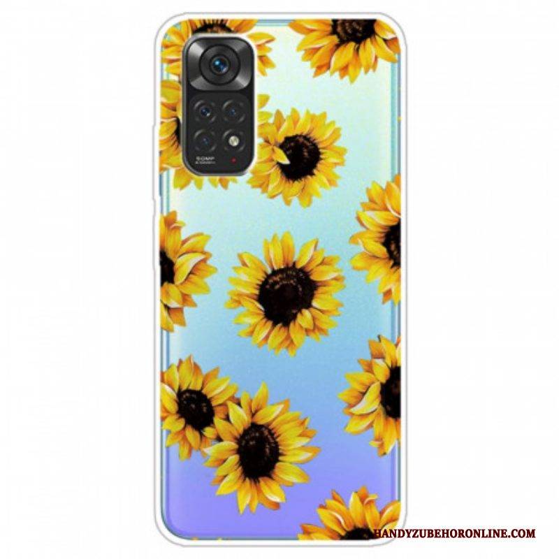 Handyhülle Für Xiaomi Redmi Note 11 / 11S Sonnenblumen