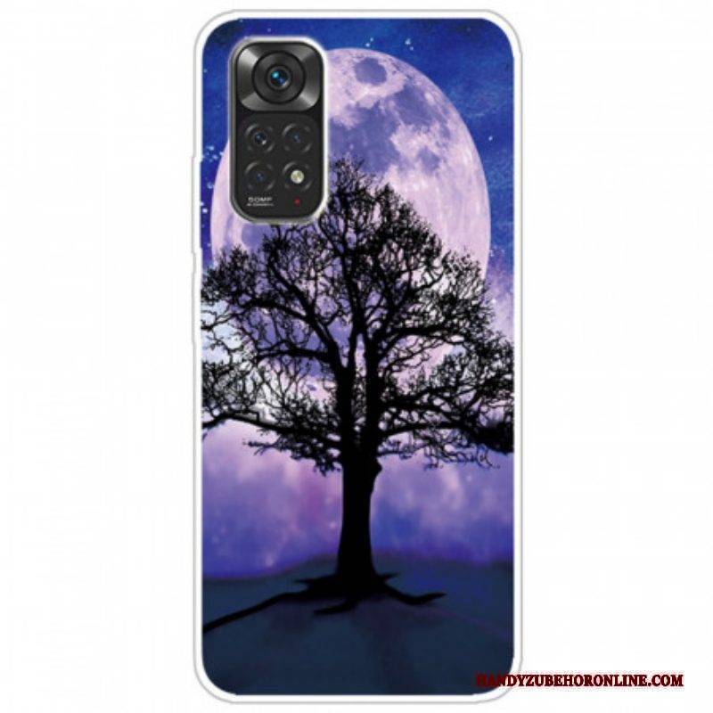 Handyhülle Für Xiaomi Redmi Note 11 Pro / 11 Pro 5G Baum Und Mond