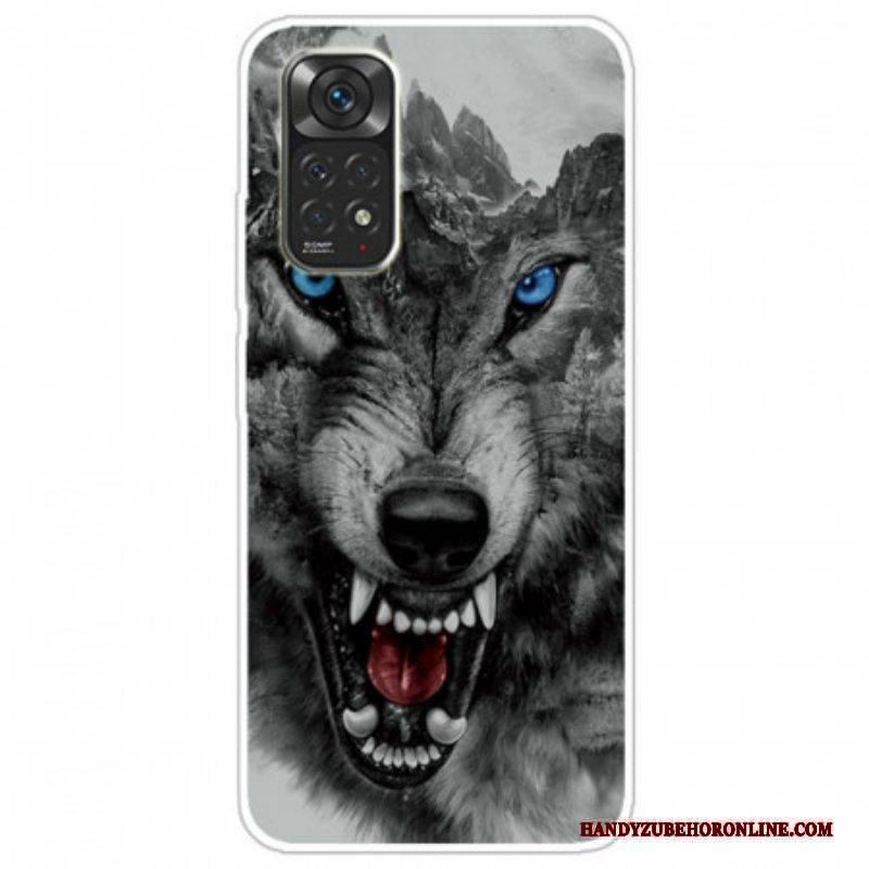 Handyhülle Für Xiaomi Redmi Note 11 Pro / 11 Pro 5G Wilder Wolf
