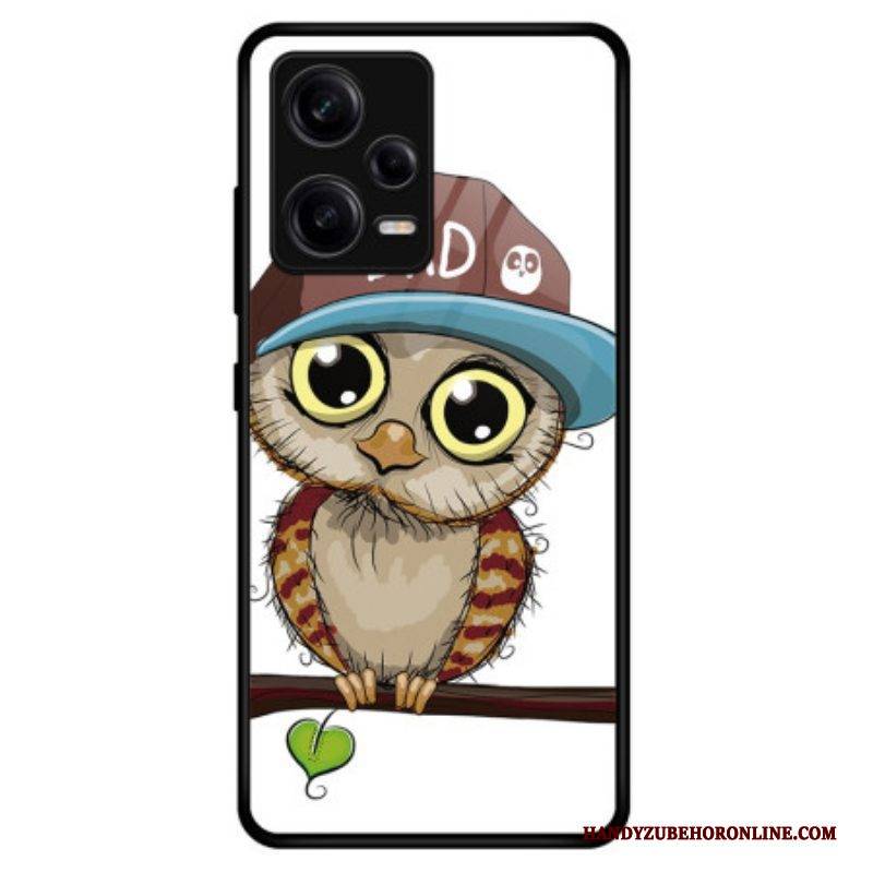 Handyhülle Für Xiaomi Redmi Note 12 Pro Bad Owl Gehärtetes Glas