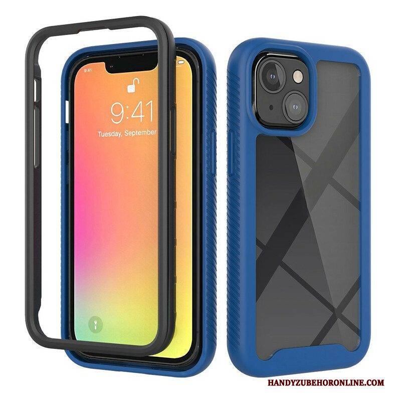 Handyhülle Für iPhone 13 Mini Silikonkanten Im Hybrid-design