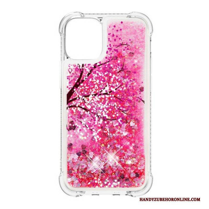 Handyhülle Für iPhone 13 Pro Glitzerbaum