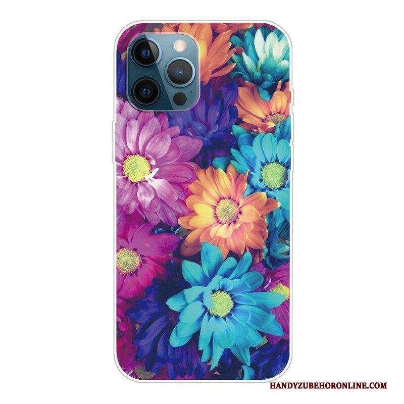Handyhülle Für iPhone 13 Pro Max Flexible Blumen