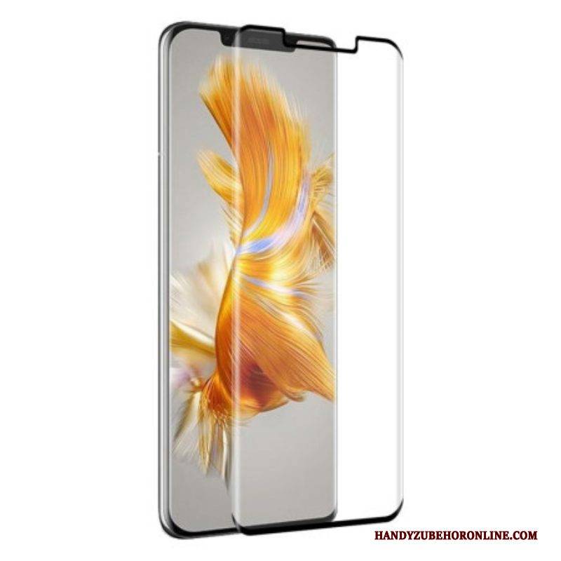 Huawei Mate 50 Pro Displayschutzfolie Aus Gehärtetem Glas Mit Schwarzem Rand