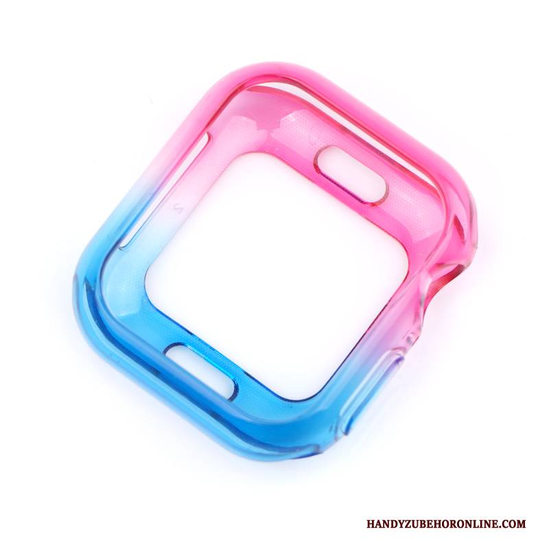 Hülle Apple Watch Series 1 Schutz Persönlichkeit Blau, Case Apple Watch Series 1 Farbverlauf Zweifarbig