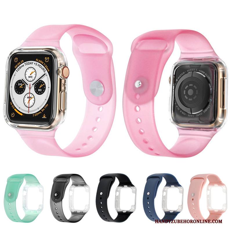 Hülle Apple Watch Series 1 Silikon Sport Pu, Case Apple Watch Series 1 Schutz Zweifarbig Grün