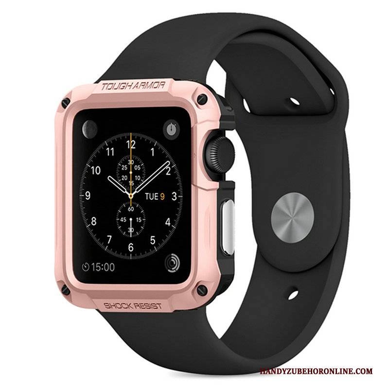 Hülle Apple Watch Series 2 Schutz Sport Rosegold, Case Apple Watch Series 2 Outdoor