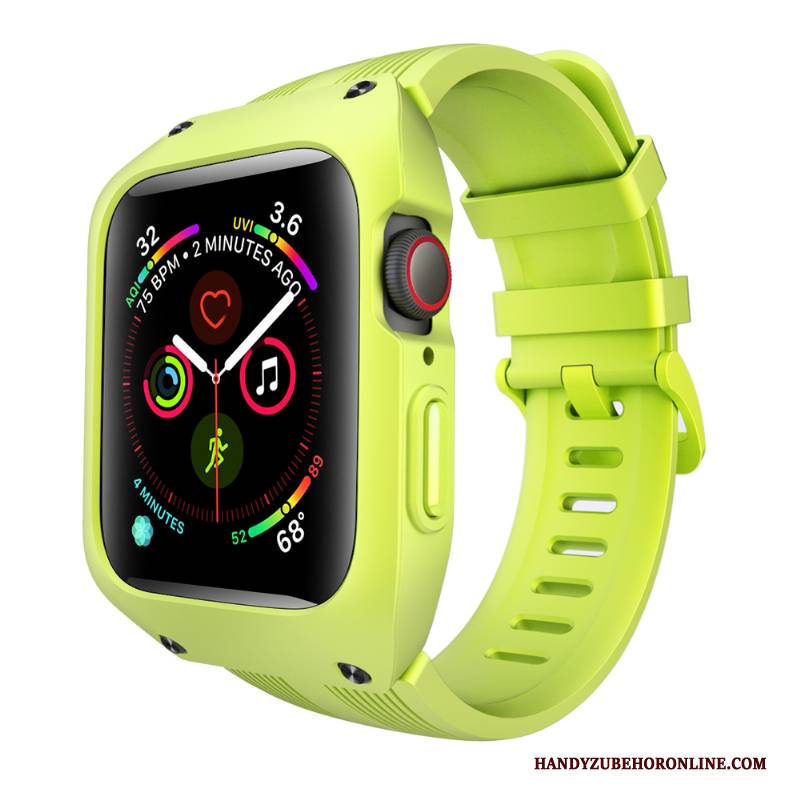 Hülle Apple Watch Series 2 Silikon Anti-sturz Sport, Case Apple Watch Series 2 Taschen Grün Drei Verteidigungen