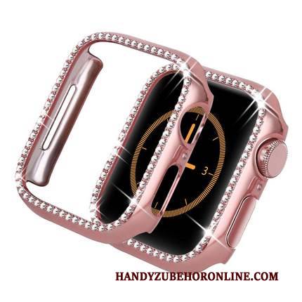 Hülle Apple Watch Series 2 Taschen Überzug Schlank, Case Apple Watch Series 2 Schutz Schwer Rose