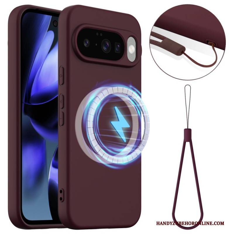 Hülle Für Google Pixel 10 / 10 Pro Magsafe-kompatibles Silikon-lanyard