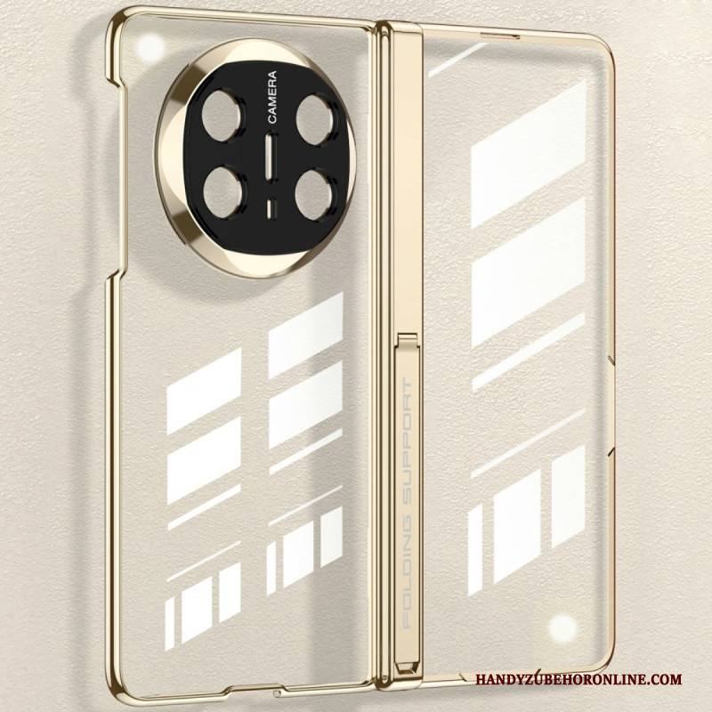 Hülle Für Huawei Mate X6 Transparent Mit Scharnier Und Gehärtetem Glas