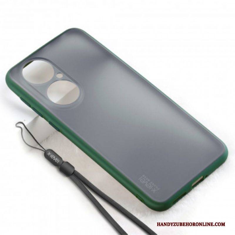 Hülle Für Huawei P50 X-level Matte Mit Lanyard