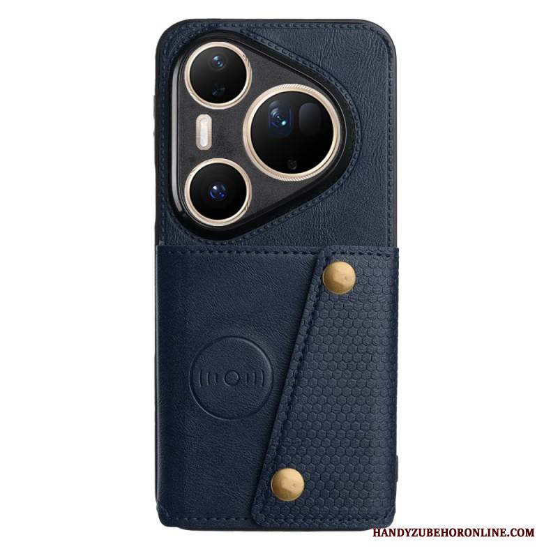 Hülle Für Huawei Pura 80 Ultra Kartenhalter In Lederoptik