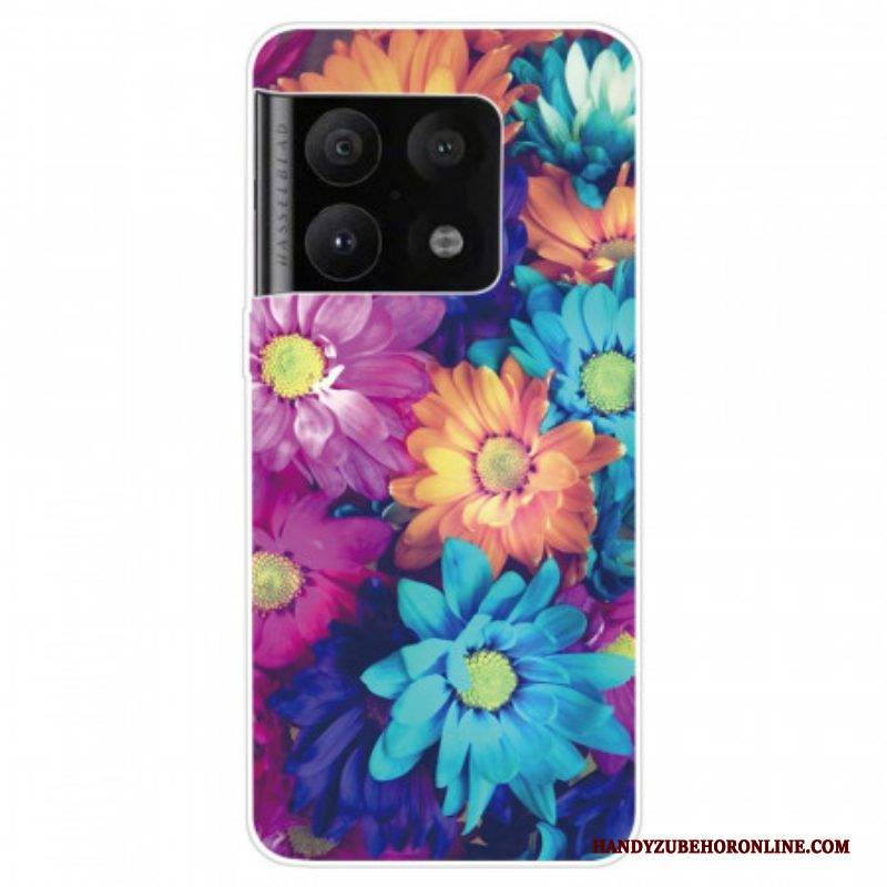 Hülle Für OnePlus 10 Pro 5G Bunte Gänseblümchen