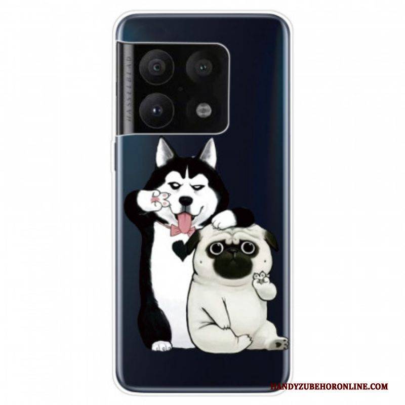 Hülle Für OnePlus 10 Pro 5G Lustige Hunde