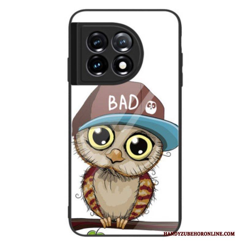 Hülle Für OnePlus 11 5G Bad Owl Gehärtetes Glas
