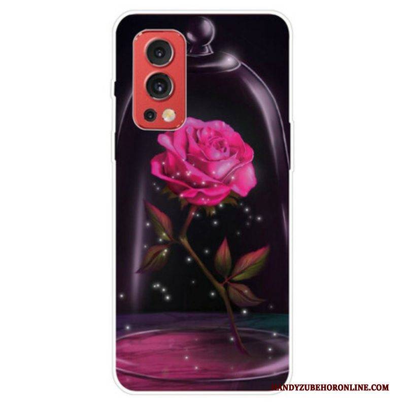 Hülle Für OnePlus Nord 2 5G Magisches Rosa