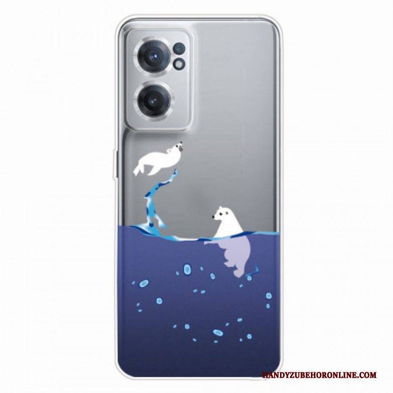 Hülle Für OnePlus Nord CE 2 5G Eisbären