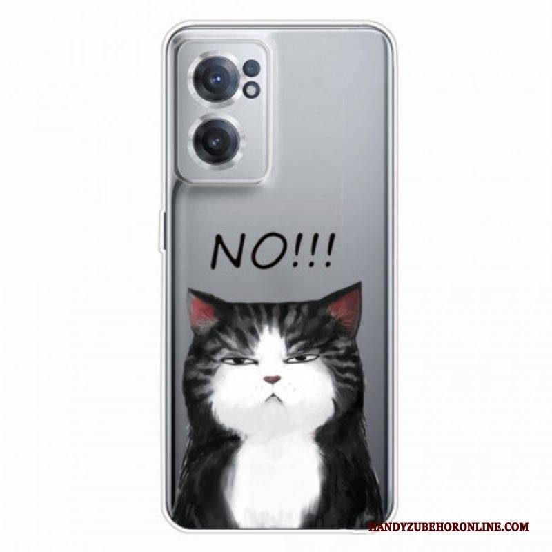 Hülle Für OnePlus Nord CE 2 5G Mürrische Katze