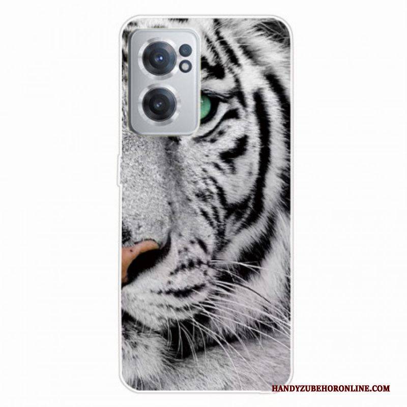 Hülle Für OnePlus Nord CE 2 5G Weißer Tiger
