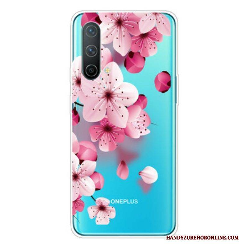 Hülle Für OnePlus Nord CE 5G Kleine Rosa Blumen