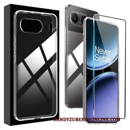 Hülle Für Oneplus Nord 4 Transparente Hülle Und Displayschutzfolie