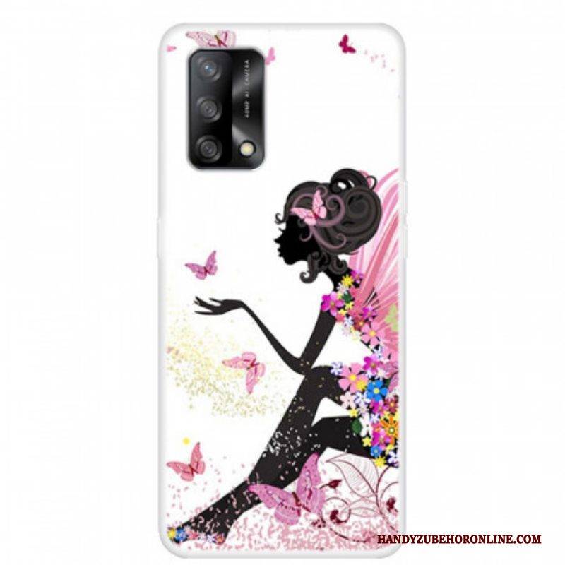 Hülle Für Oppo A74 4G Blumenfee